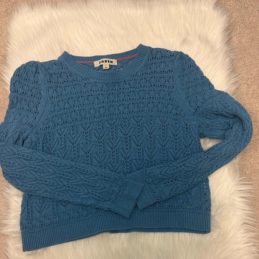 Boden Crocheted Women's Sweater
